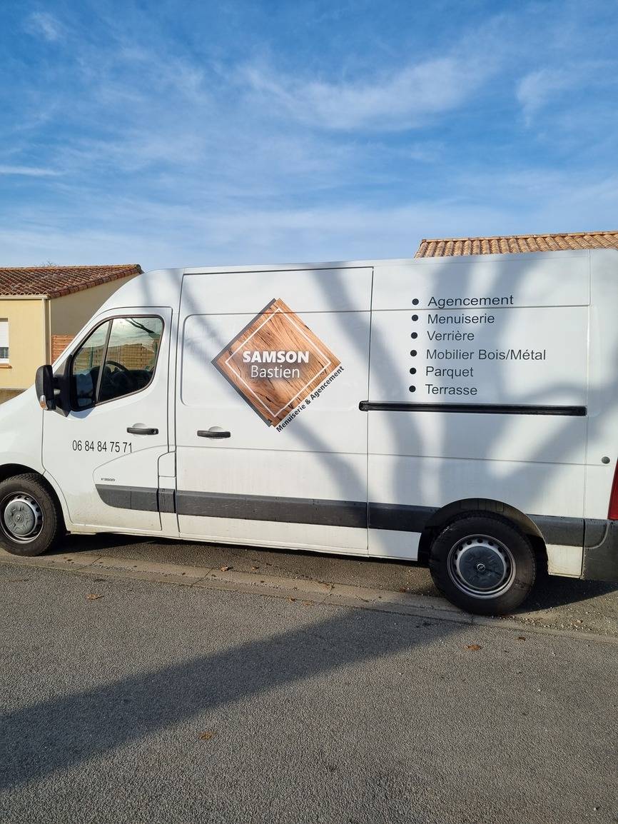 flocage publicitaire camionette