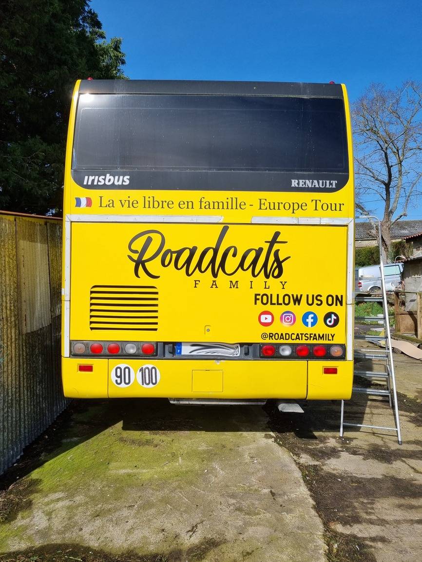 flocage publicitaire bus