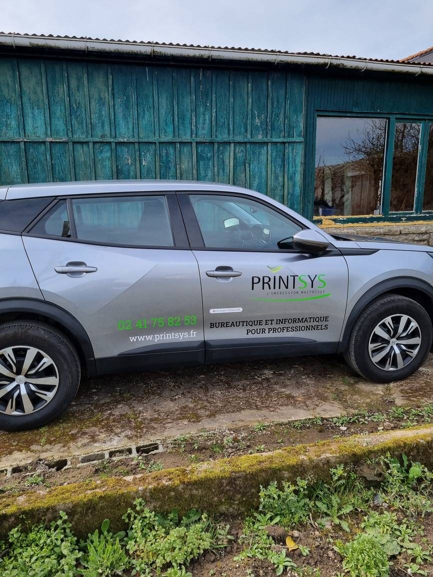flocage publicitaire voiture